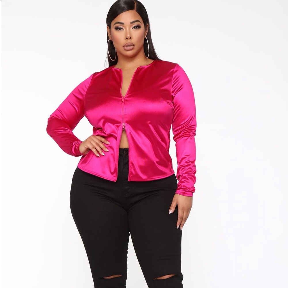 Fuchsia Top